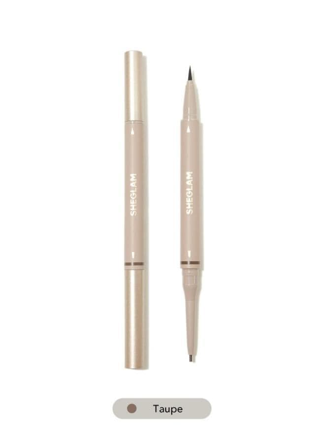 Elegant Taupe Brows On Demand 2-In-1 Brow Pencil - Image 1
