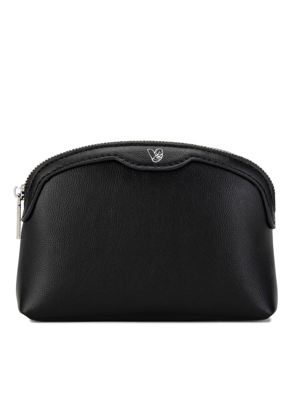 Eco-Chic Kora Bamboo Travel Pouch in Black - Small - Image 1