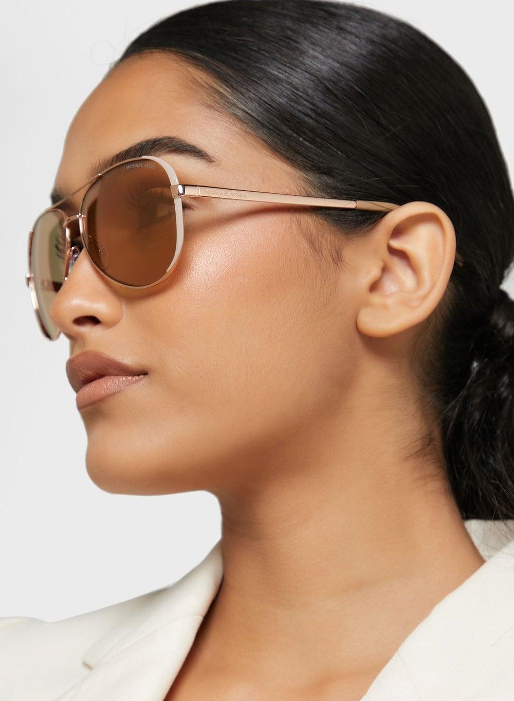 Michael Kors 0MK5004 Chic Aviator Sunglasses for Women - Image 1