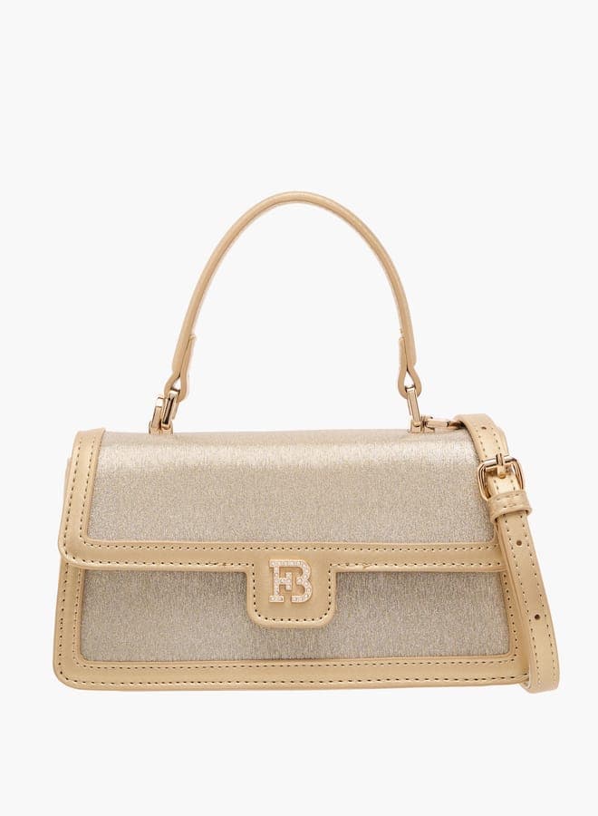Flora Bella Elegance - Chic Panelled Satchel for Women - Image 1