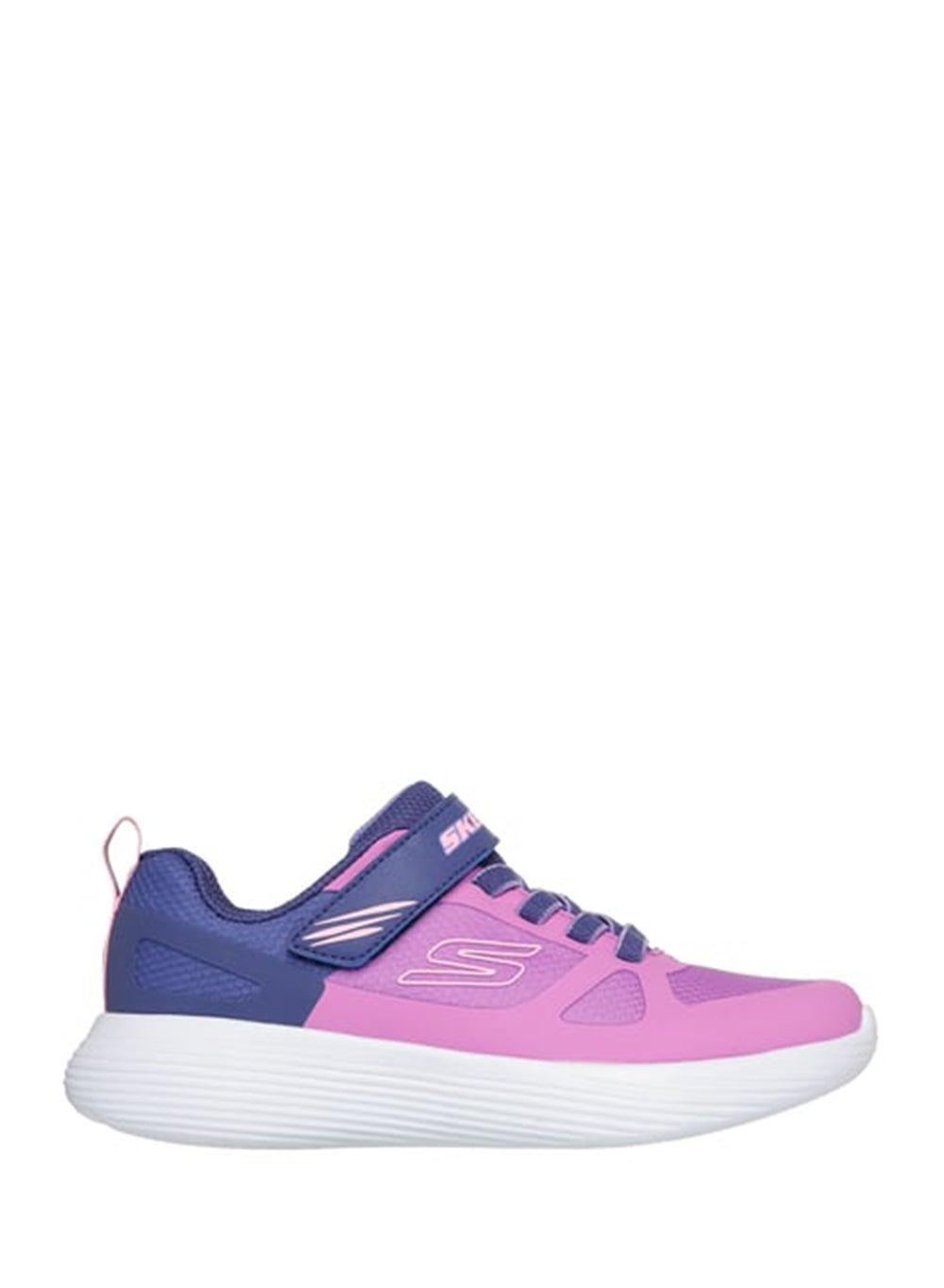 Go Run 400 V2: Stylish Kids' Purple Blue Running Shoes - Image 1