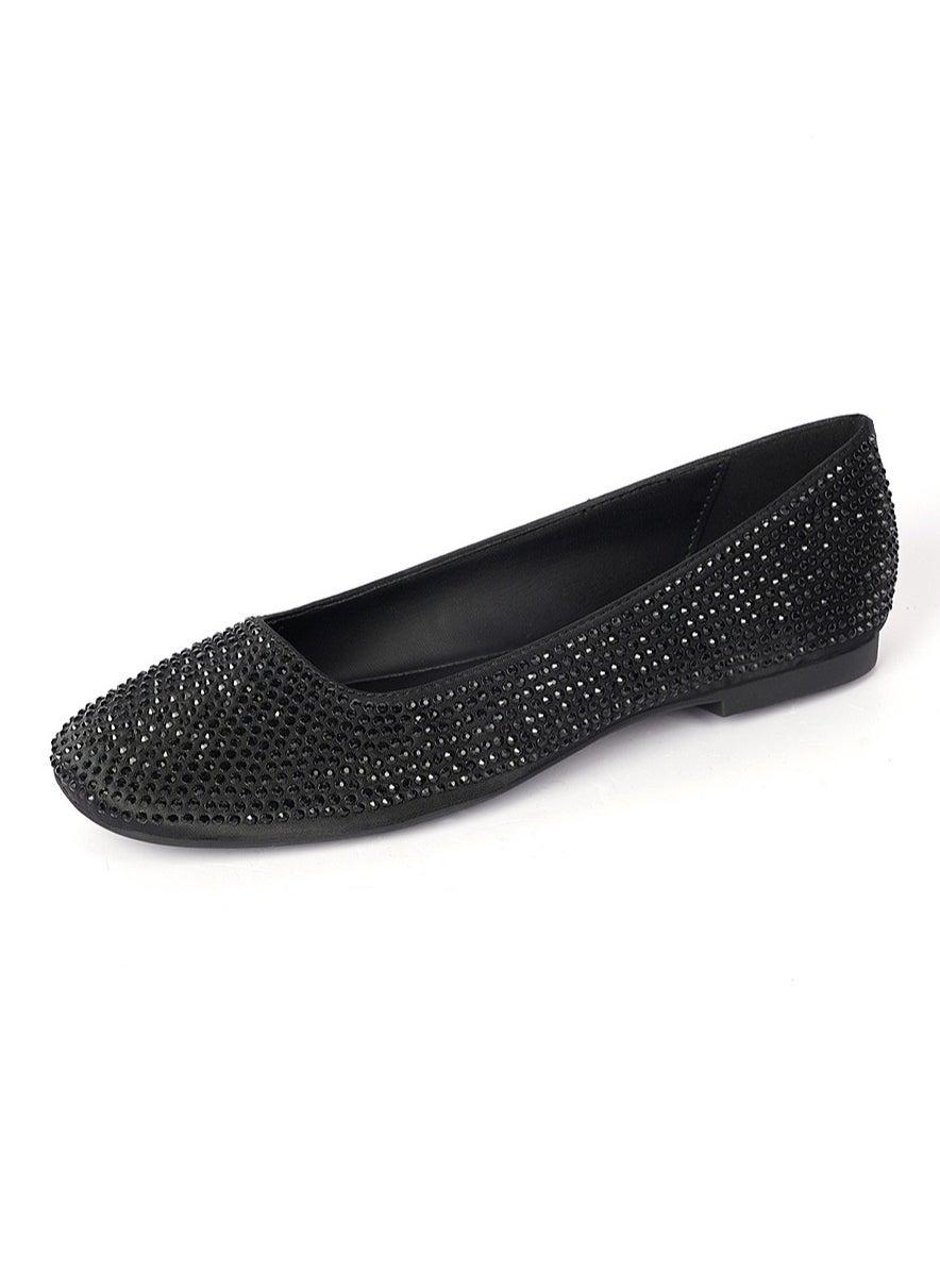 Elegant Black Lifestyle Ballerinas for Women - Image 1