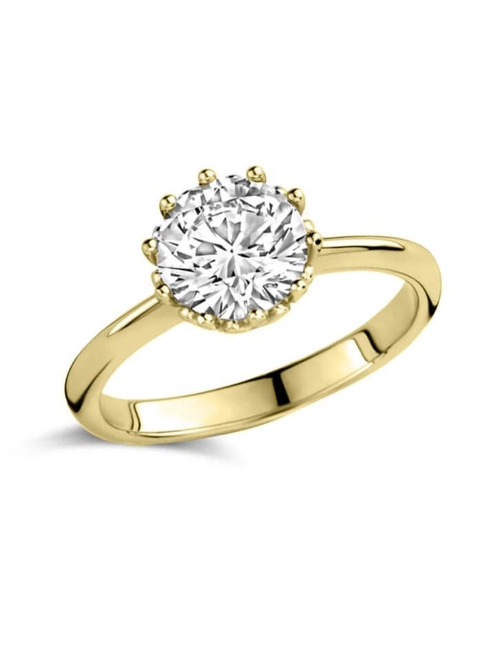 Liu Jo Aura Gold Ring LJ2581 - Radiant Elegance for Women - Image 1