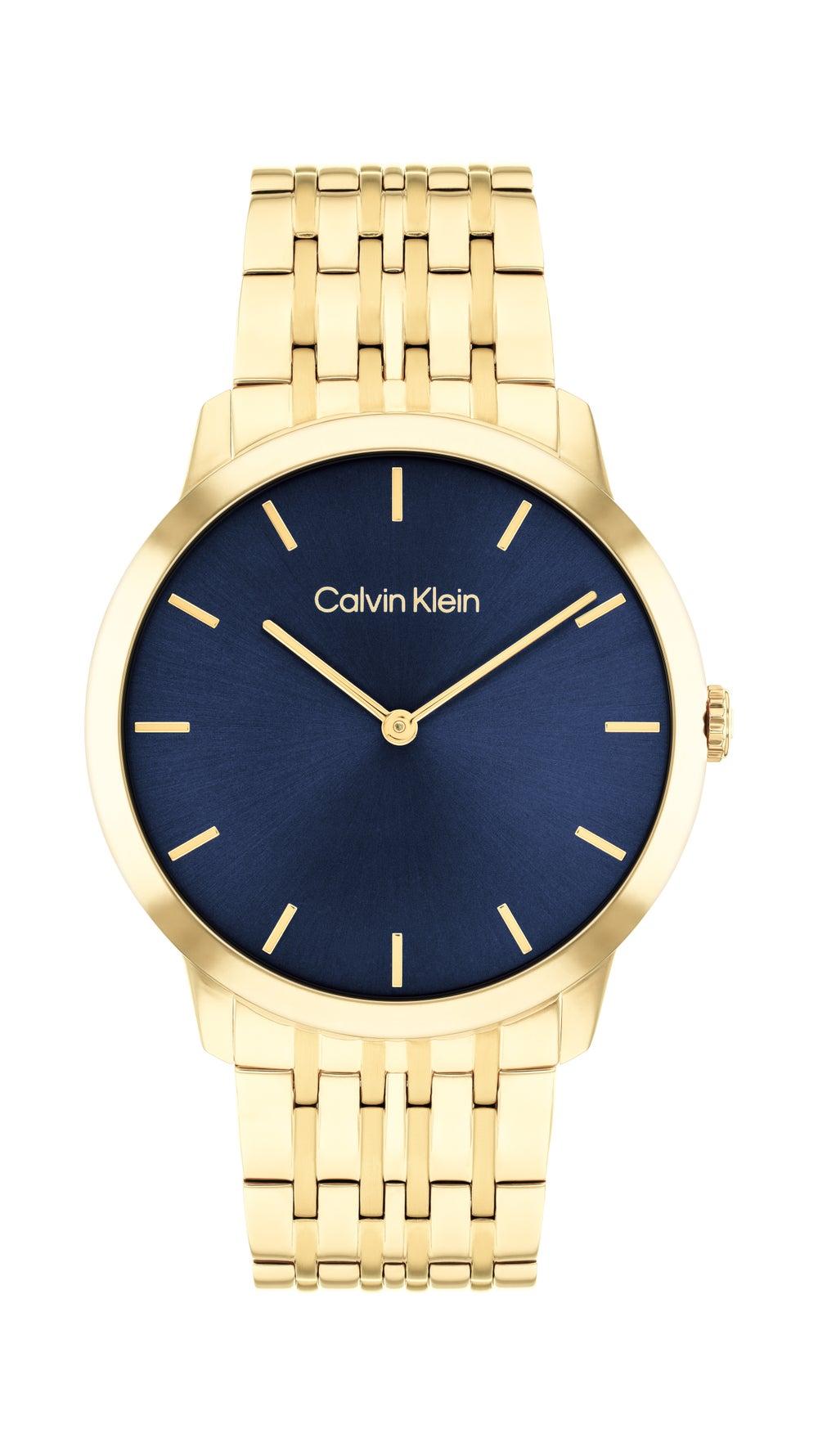 CALVIN KLEIN Ionic Gold Plated Ultra-Thin Watch - Image 1