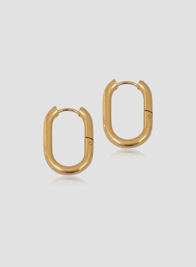 GOLD WYNTER 316L Hypoallergenic Earrings for Women - Image 1