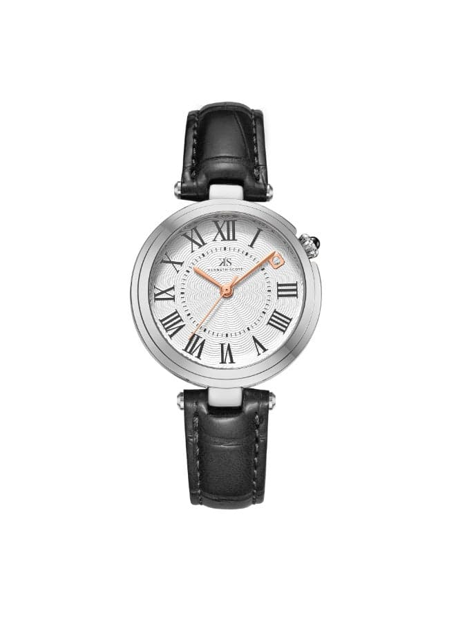 Kenneth Scott K24510-SLBW Elegant Analog Watch - 32mm - Image 1
