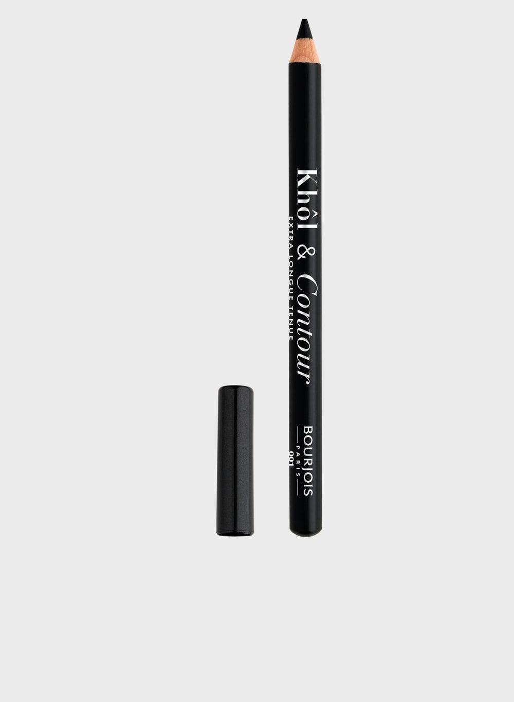 Bourjois Khol & Contour 01 Noir-Issime Eye Pencil, 1.2g - Image 1