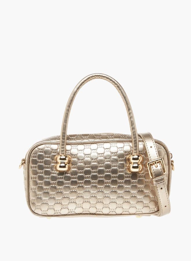 MISSY Monogram Embossed Elegance Tote for Women - Image 1
