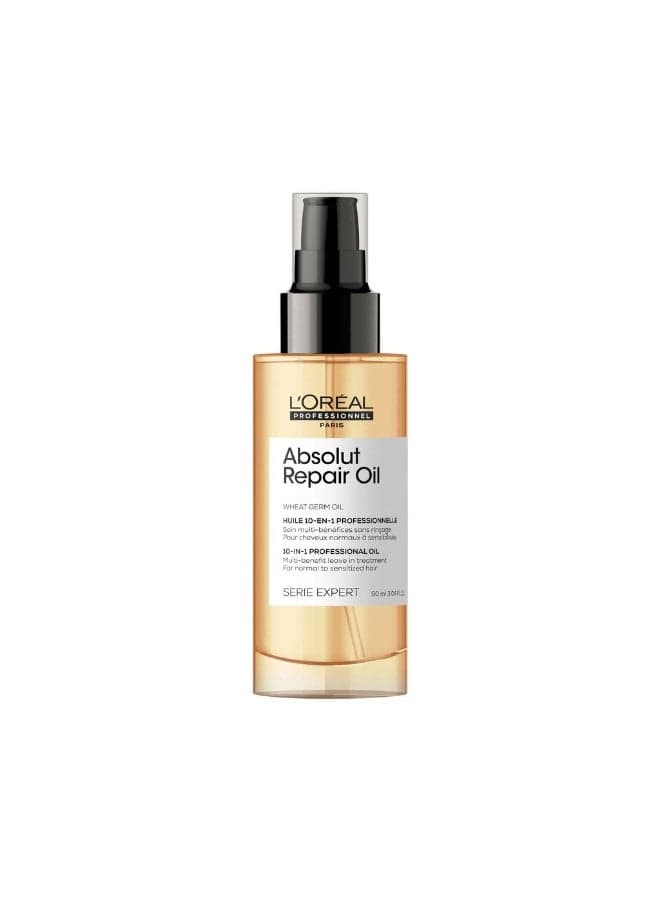 Absolute Repair Oil with Wheat Germ - 90ml Shine Enhancer - Image 1