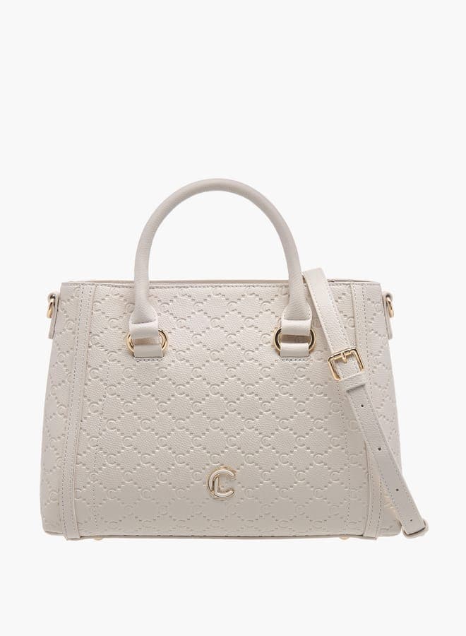 Le Confort Monogram Embossed Tote Bag for Women - Image 1