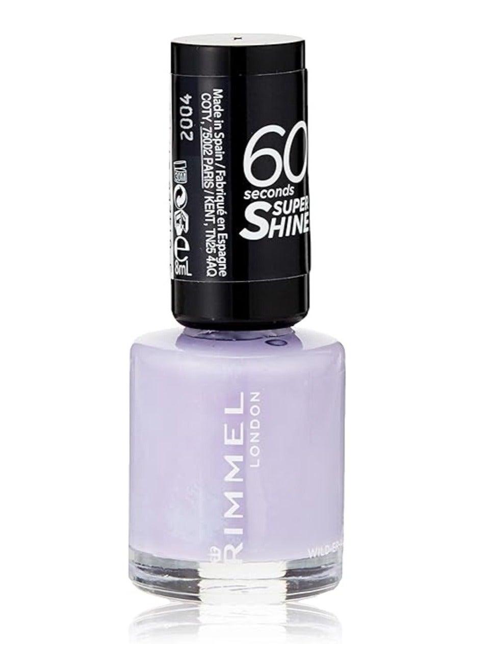 Rimmel 558 Go Wild-Er-Ness Super Shine Nail Polish, 8ml - Image 1