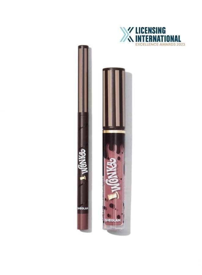 Cocoa Kiss Lip Duo-Cookies N' Milk - Indulgent Shades - Image 1