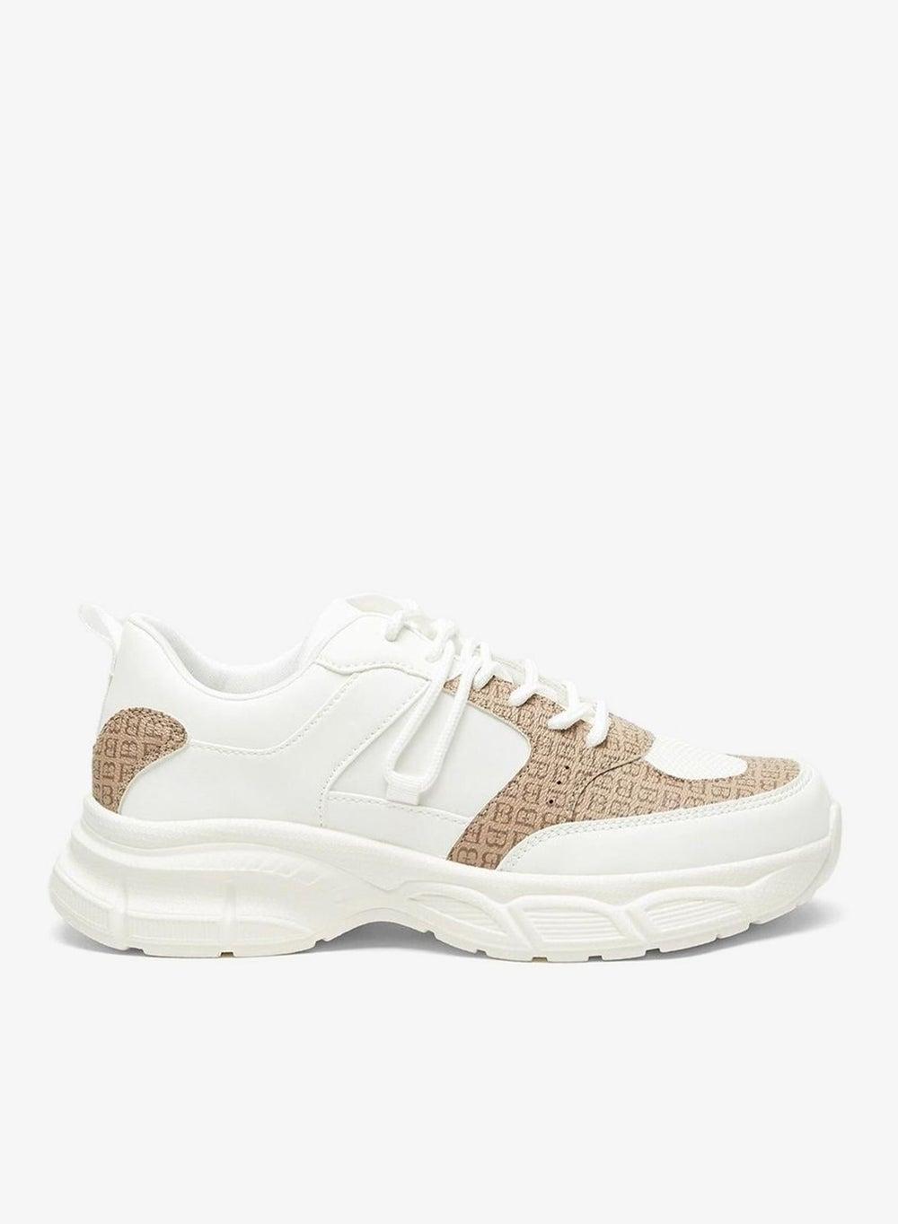 Elegant Lace Up Low Top Sneakers for Elevated Comfort - Image 1