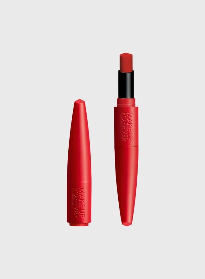Flaming Hot Red Matte Lipstick #424 - Image 1