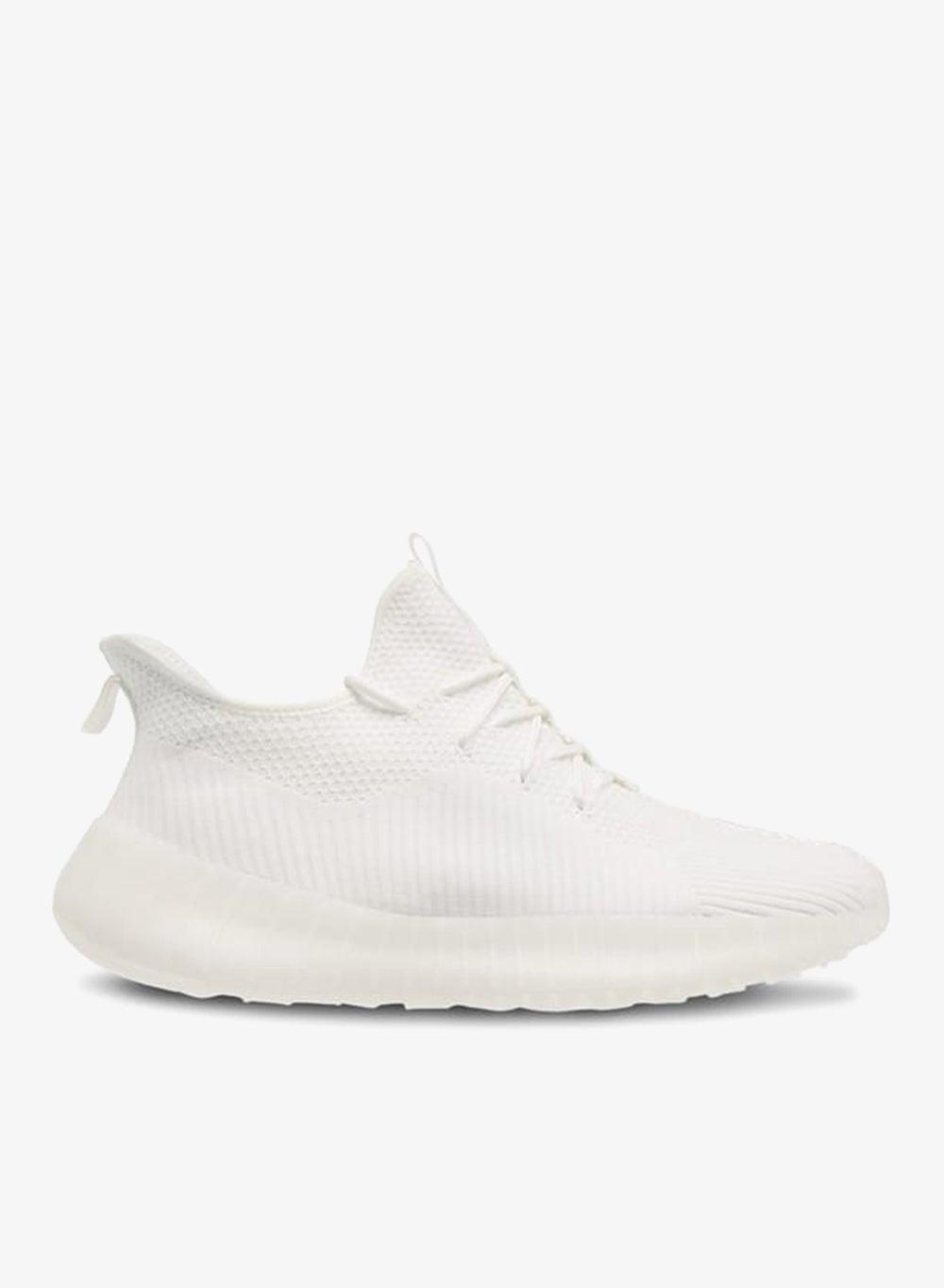Shoexpress Men's Mesh Lace-Up Sneakers 24Sxm013Mwhite - Image 1