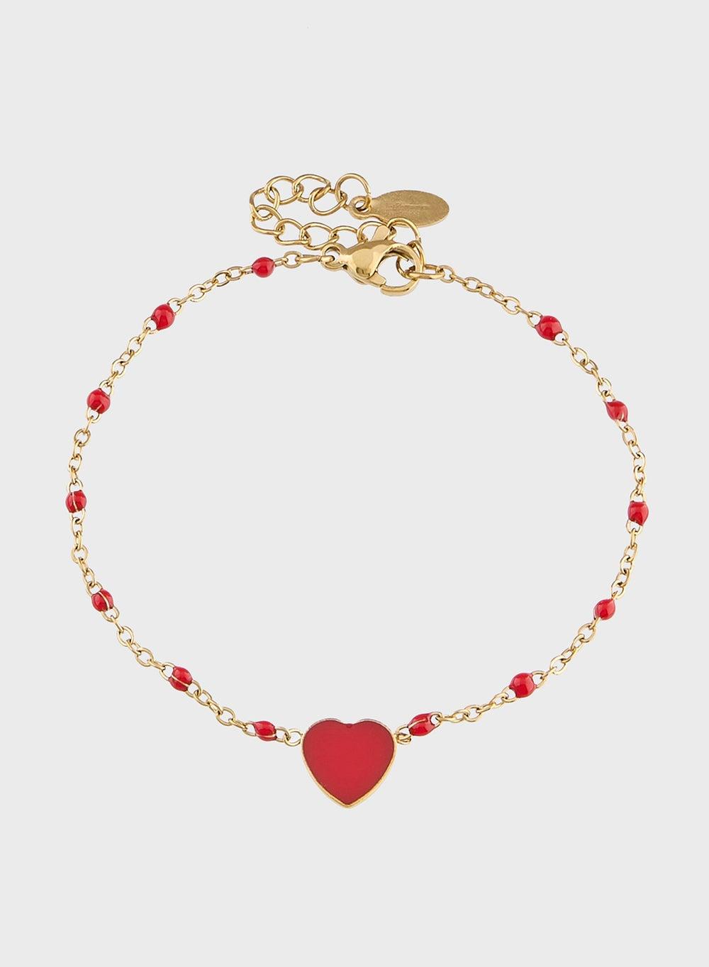Staurtz Simple Love Red Bracelet - Elegance for Her - Image 1