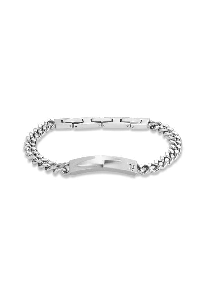 POLICE 19 Strike Men's Bracelet with Lightning Design - Image 1