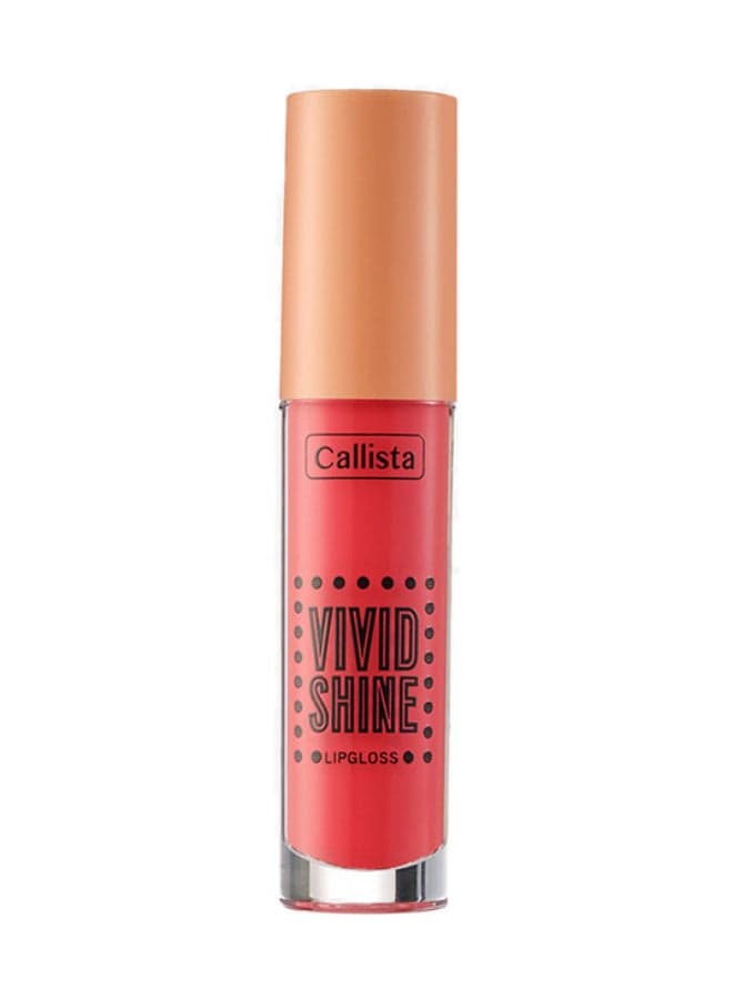 Vivid Shine Lipgloss 102 - Candied Peach - Image 1