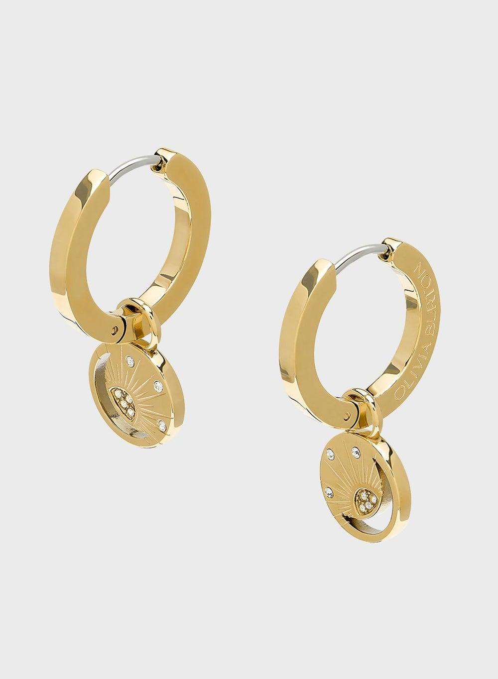 OLIVIA BURTON Ionic Plated Elegance Drop Earrings - Image 1