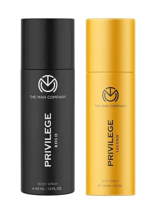 Privilege Active Dual Men's Deodorant, 150ml – Enduring Elegance - Image 1