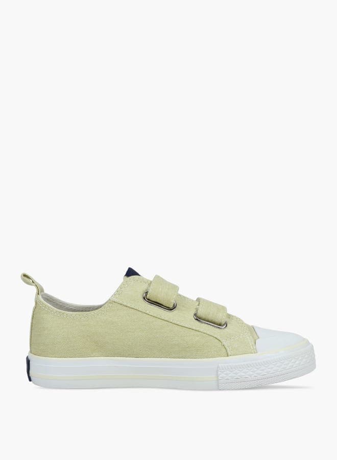 HOUSTON VELCRO IV: Elegant Boys’ Cream-Colored Sneakers - Image 1