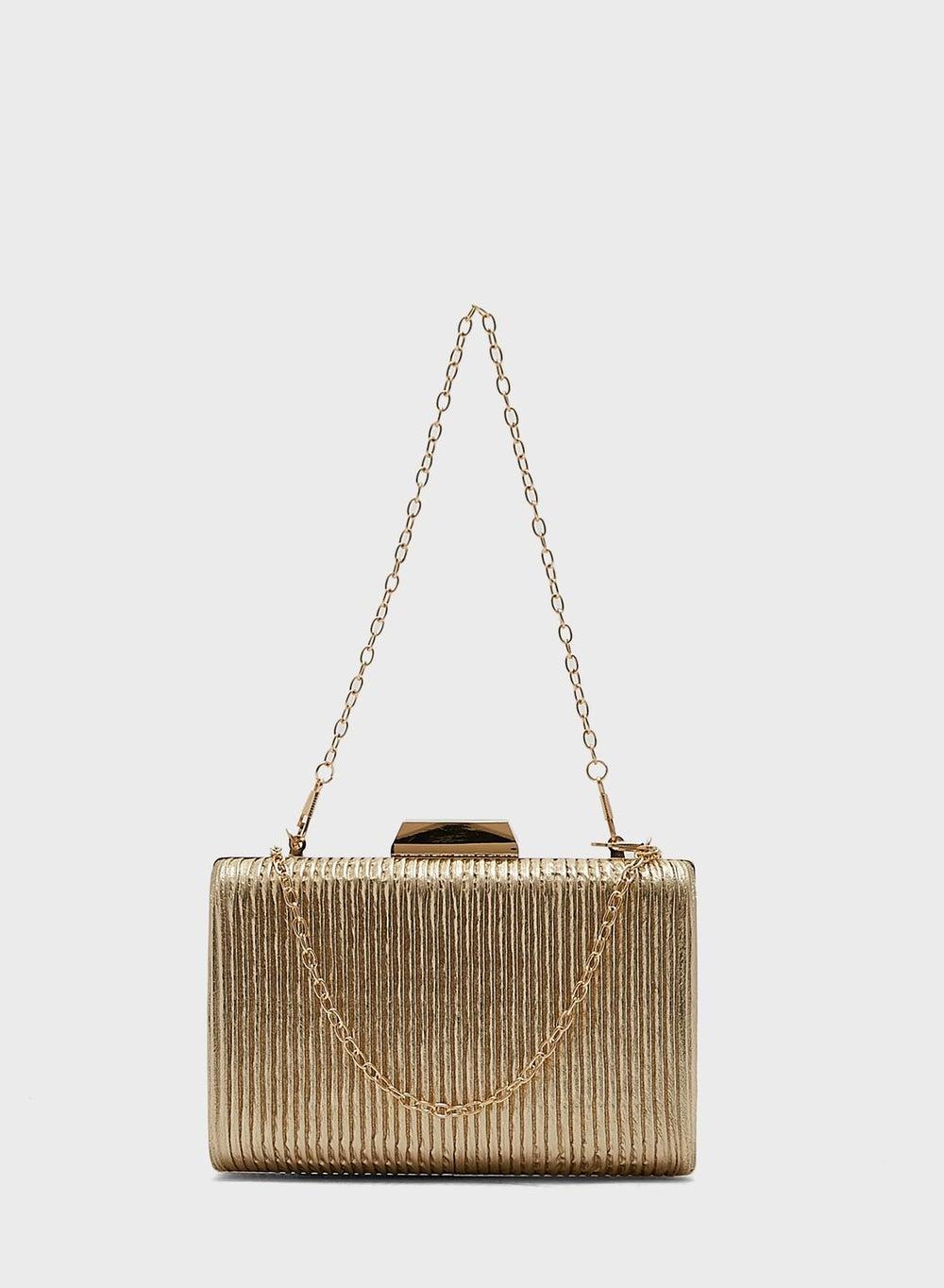 Ella Limited Edition Crinkle Clutch: Elegance in Your Palm - Image 1