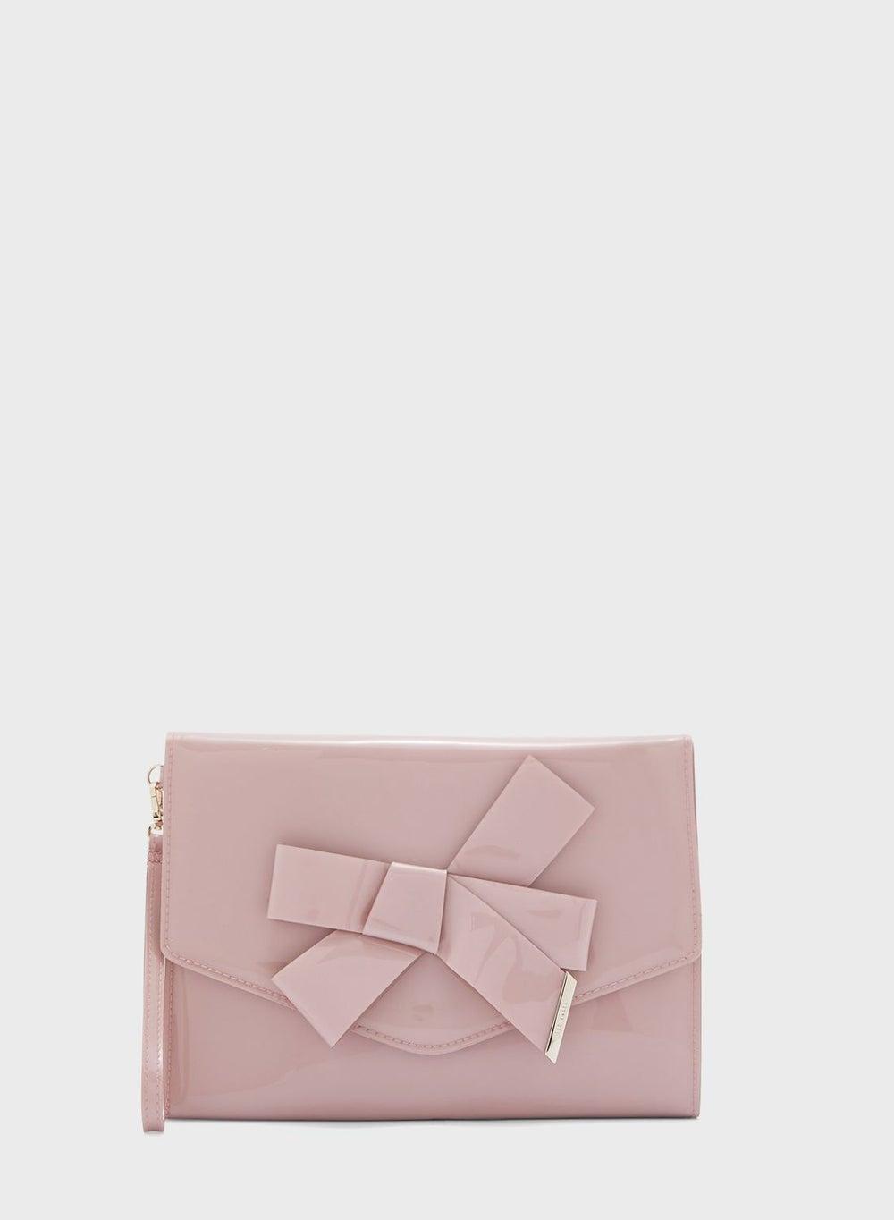 Ted Baker Nikkey Knot Bow Envelope Pouch Elegance - Image 1