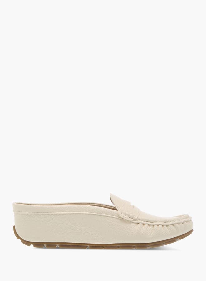 Elegant Cream Bzx6942 J100Cream Women's Mules - Image 1