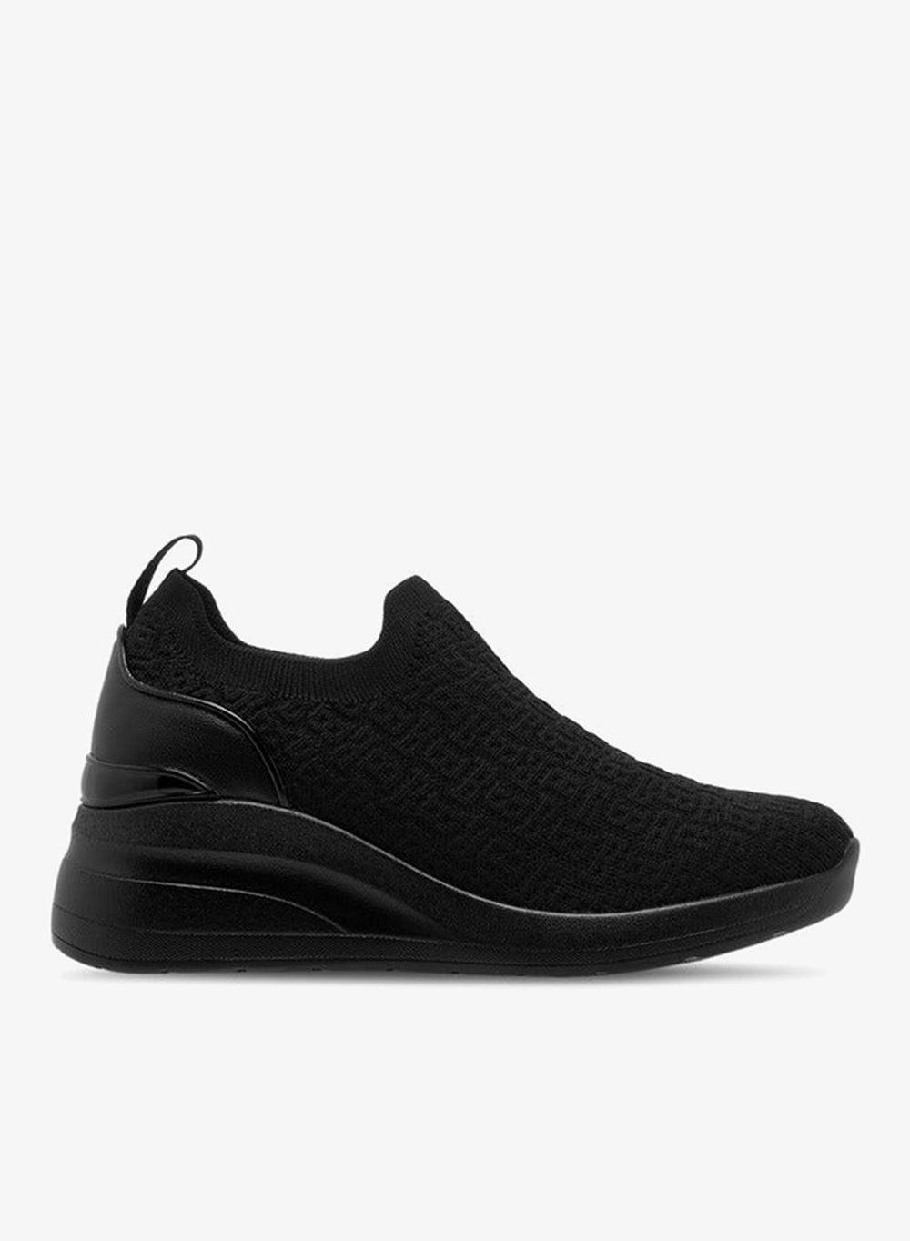 Elegant Monogram Textured Women's Slip-On Sneakers Rjl57 3 Re - Image 1