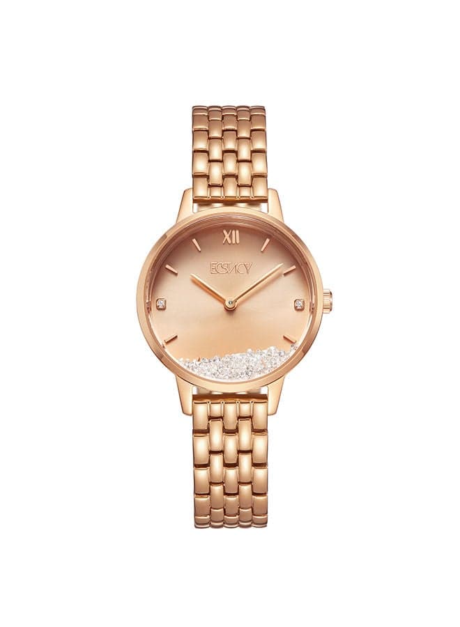 ECSTACY E23505-RBKK Elegant Analog Watch for Women - Image 1