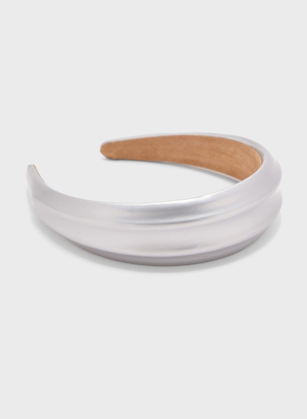 Ginger Elegance: Luxe Padded Headband for Timeless Style - Image 1