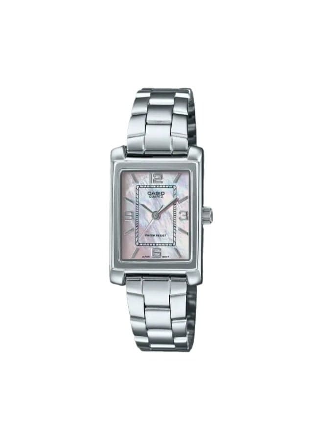 Casio LTP-1234DS-4ADF Elegant Stainless Steel Women's Watch - Image 1