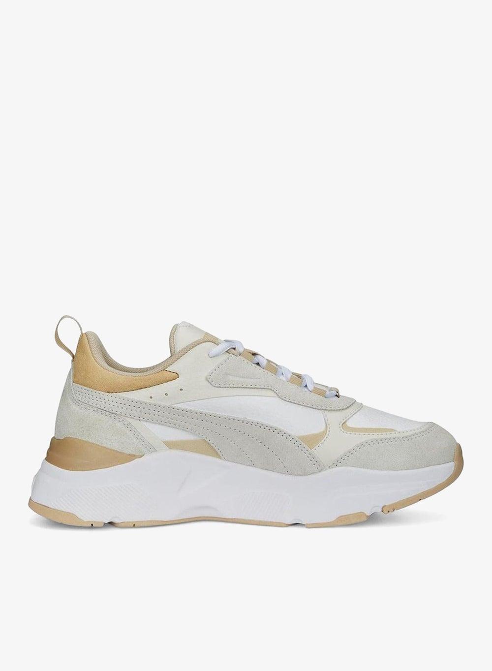 Cassia Mix 39195901: Chic White Low-Top Lifestyle Sneakers - Image 1