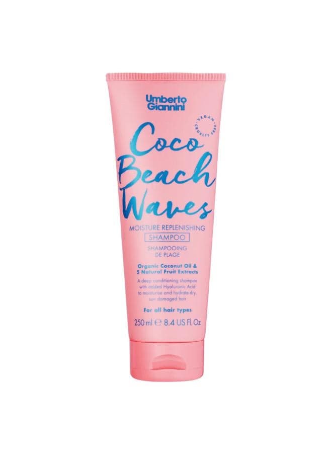 Coco Beach Waves 250ml - Quench & Revitalize Shampoo - Image 1