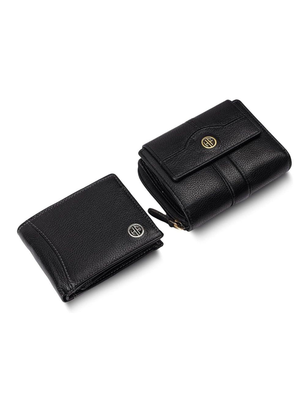 HAMMONDS FLYCATCHER 7KDB Leather Wallet Gift Set for Couples - Image 1