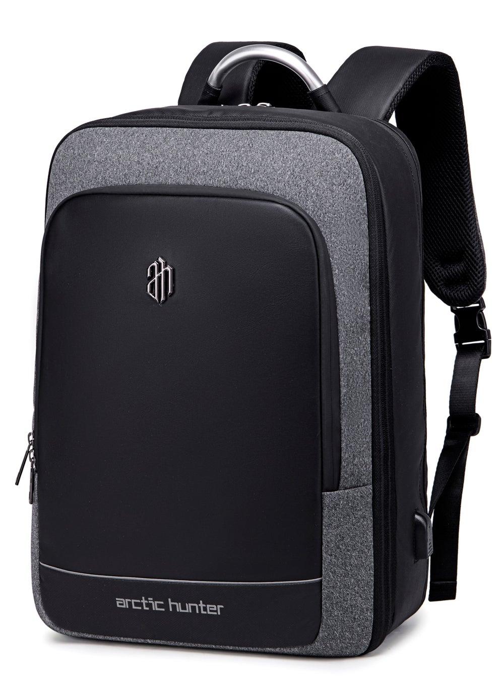 ARCTIC HUNTER B00227L: Sleek Expandable Travel-Laptop Hybrid Bag - Image 1
