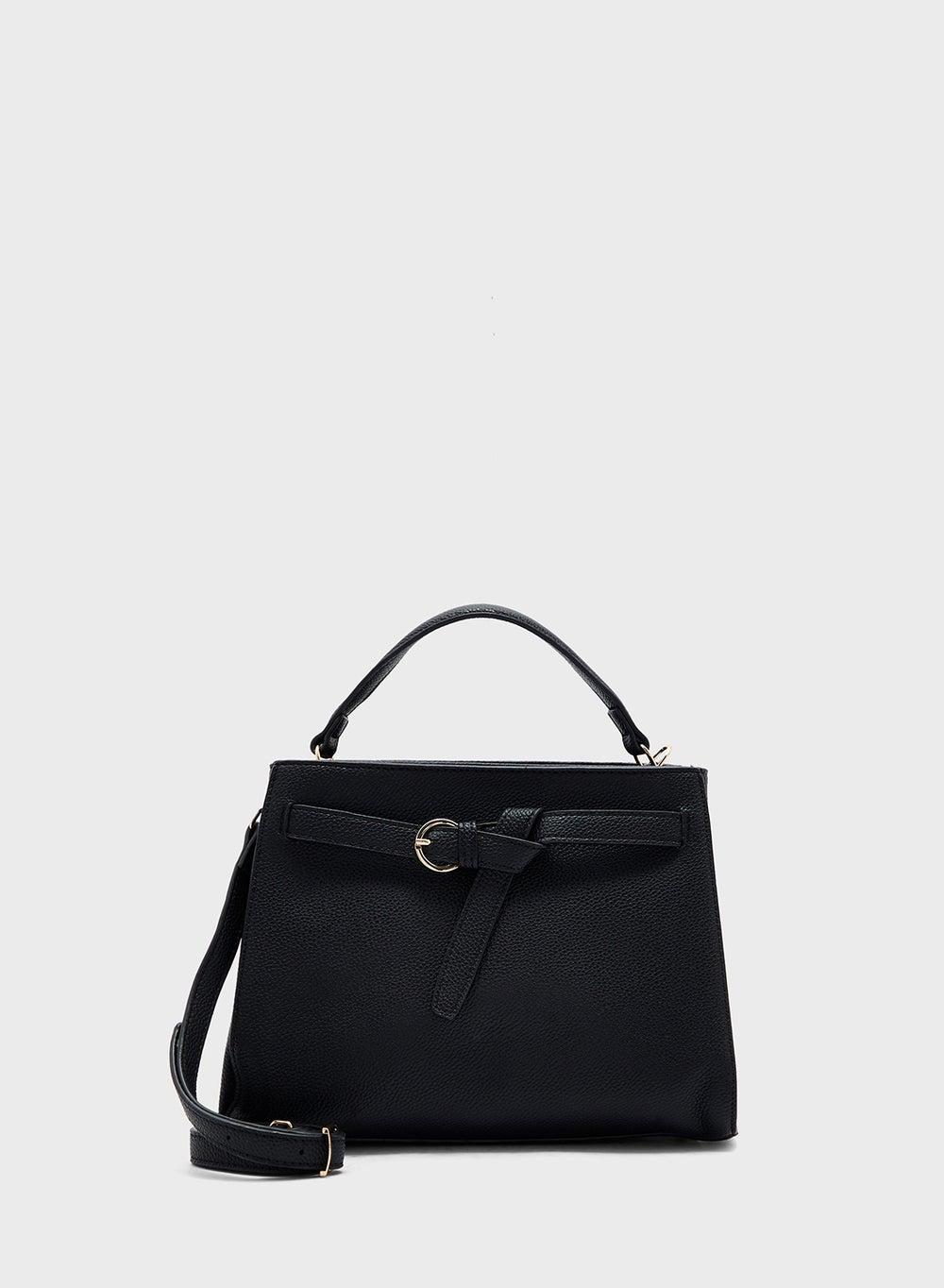 ELLA Knot Detail: Chic Satchel Bag for the Modern Woman - Image 1