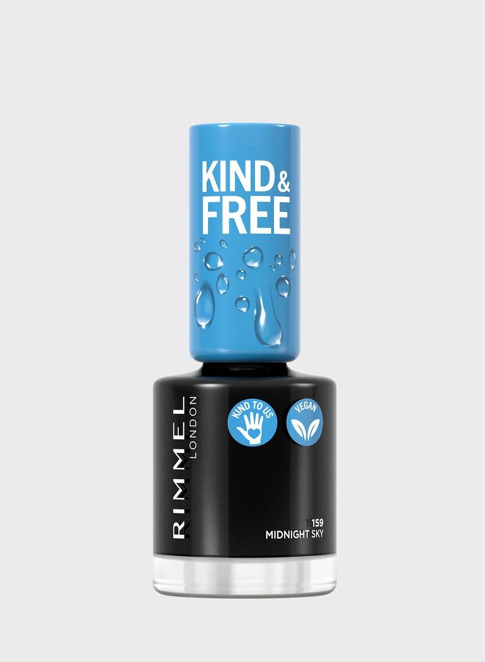 Rimmel Kind & Free Midnight Sky Nail Polish – 8ml - Image 1