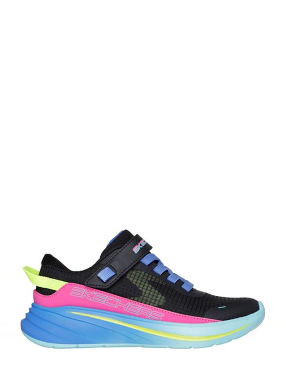 Kids Wave 92 Sporty Comfort Sneakers in Black Multi - Image 1