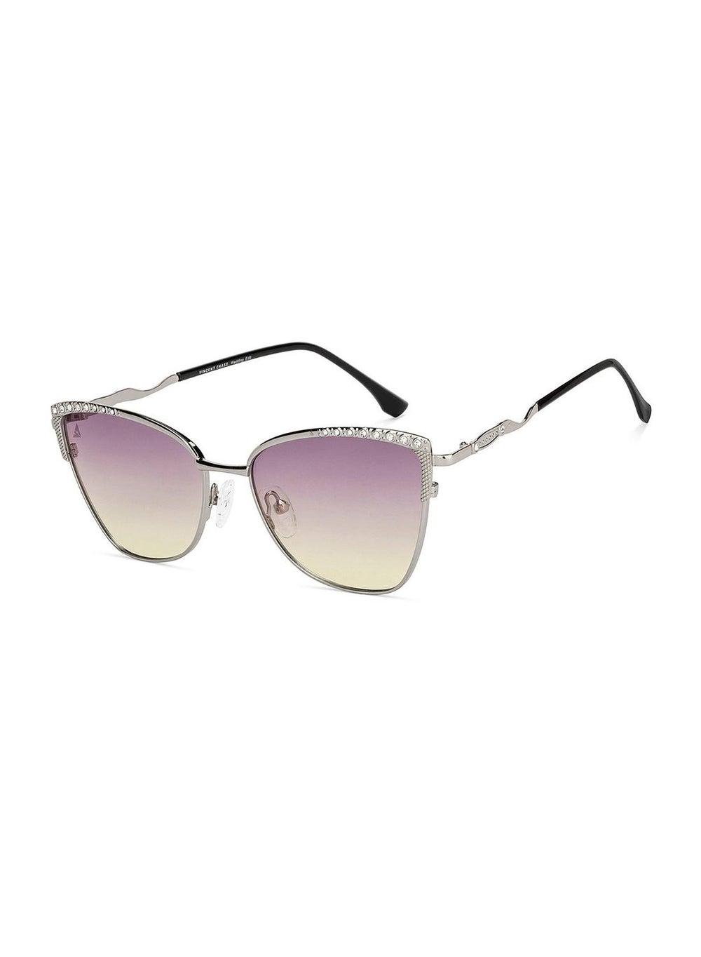VINCENT CHASE VC S16467 Polarized Cat Eye Sunglasses for Her - Image 1
