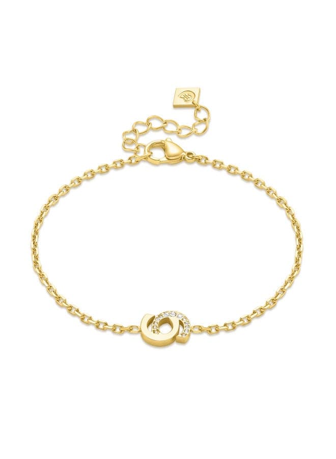 CERRUTI 1881 Elisa Gold-Plated Charm Bracelet - Image 1