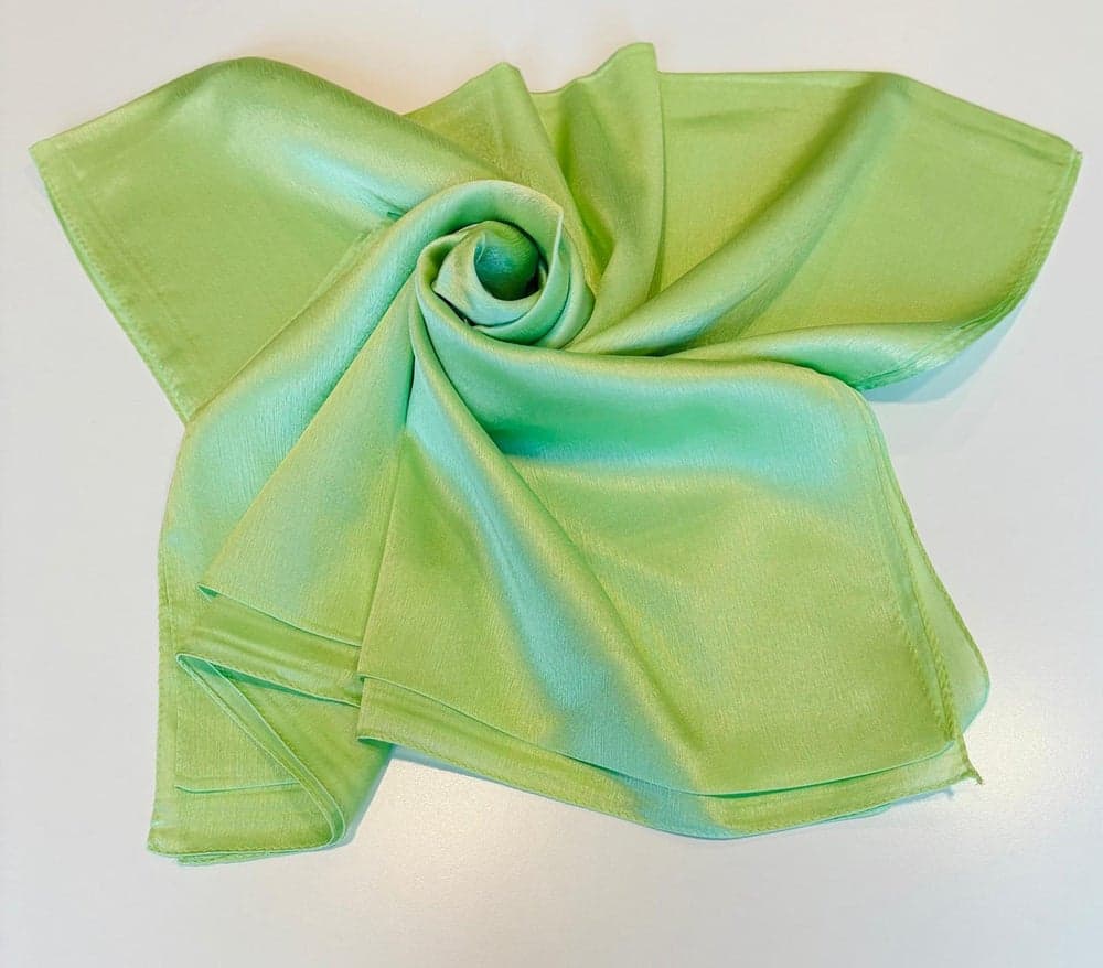 MIZALLE Luxe Satin Shawl Textured Elegance for Women - Image 1