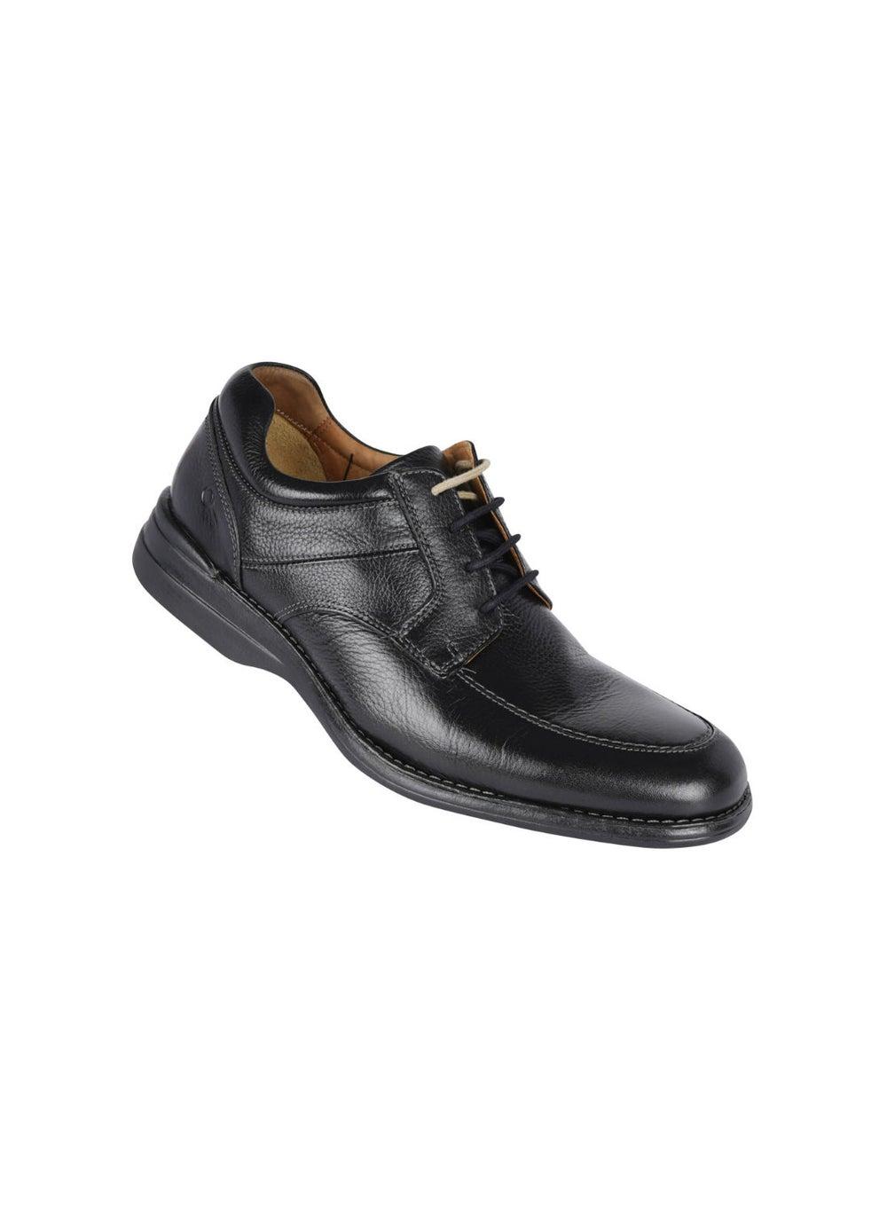 Democrata Madison HI-Soft 32 Black Leather Shoe 215105-001 - Image 1