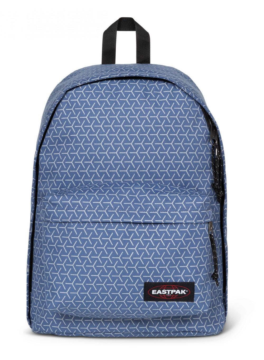 EASTPAK Refleks Metal Blue Commuter Backpack with Laptop Sleeve - Image 1
