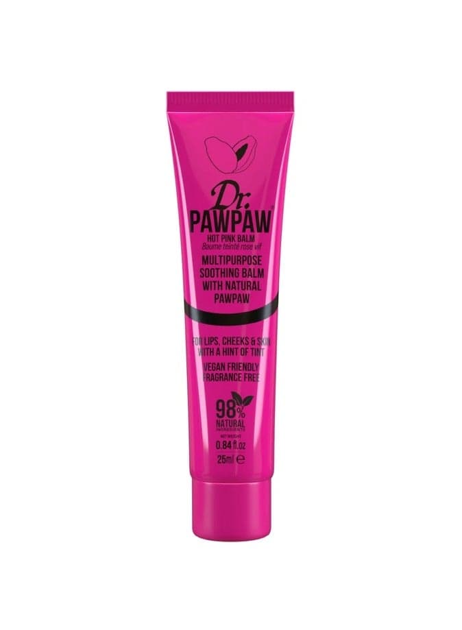 Dr. Pawpaw Hot Pink Balm 25 Ml - Elegantly Tinted Moisture - Image 1