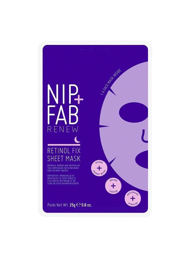 Radiance Renewal Retinol Fix Gel Sheet Mask - Image 1