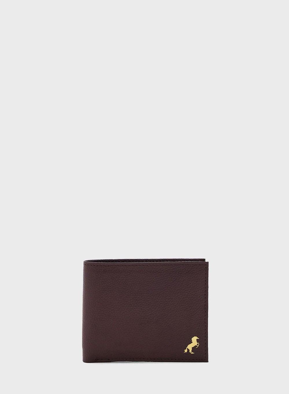 Robert Wood Men's Luxury Leather Bi-Fold Wallet - Image 1