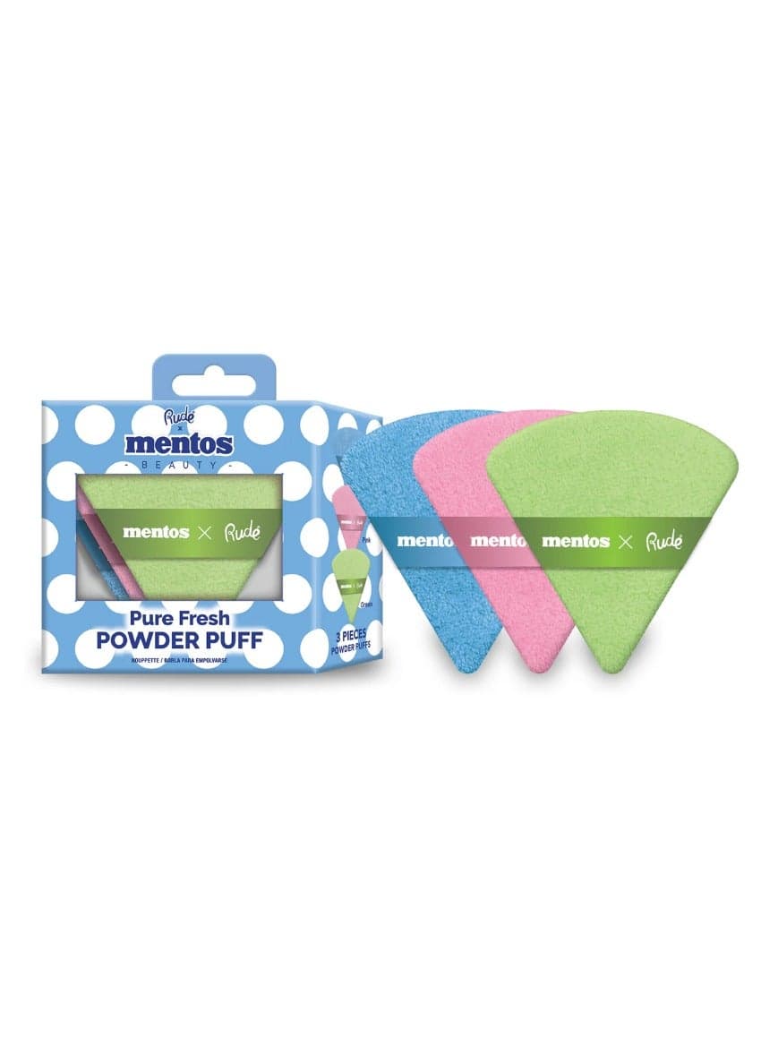 RUDE MENTOS PURE FRESH Luxurious Powder Puff - Image 1