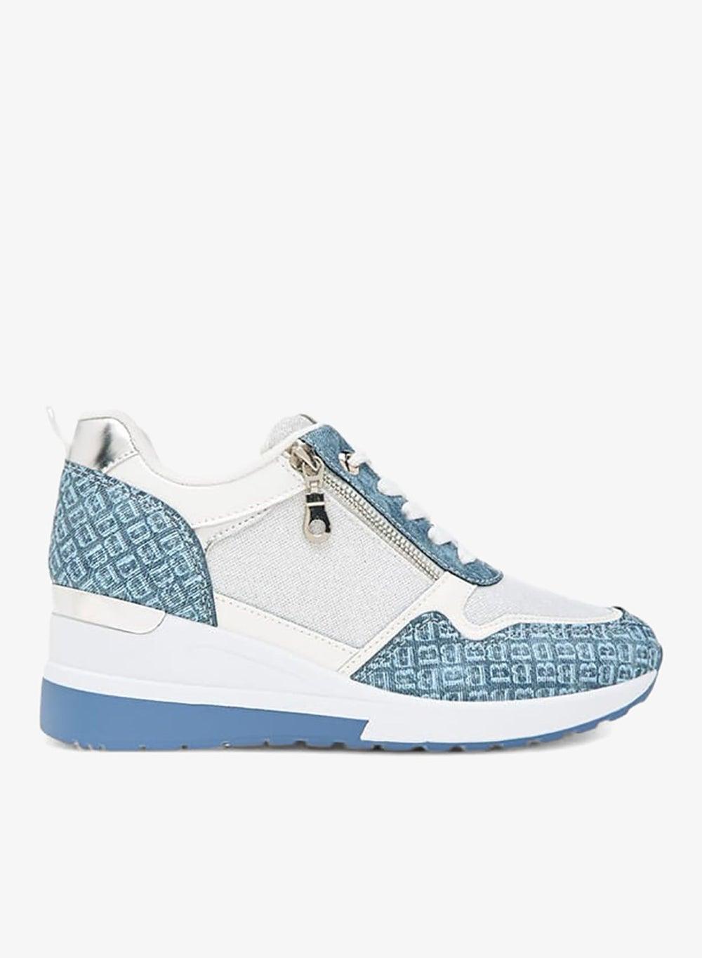 Elegant Onyx Blue Monogram Sneakers 150236Onxblue - Image 1