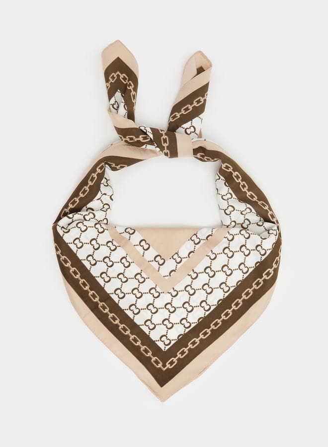 Styli Elegance Vogue Printed Scarf - Image 1